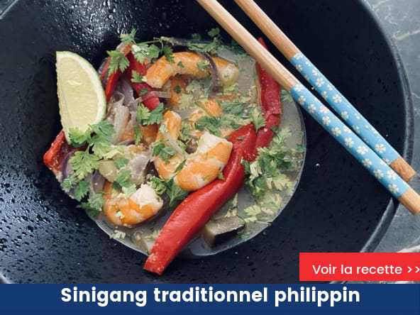 Sinigang traditionnel philippin